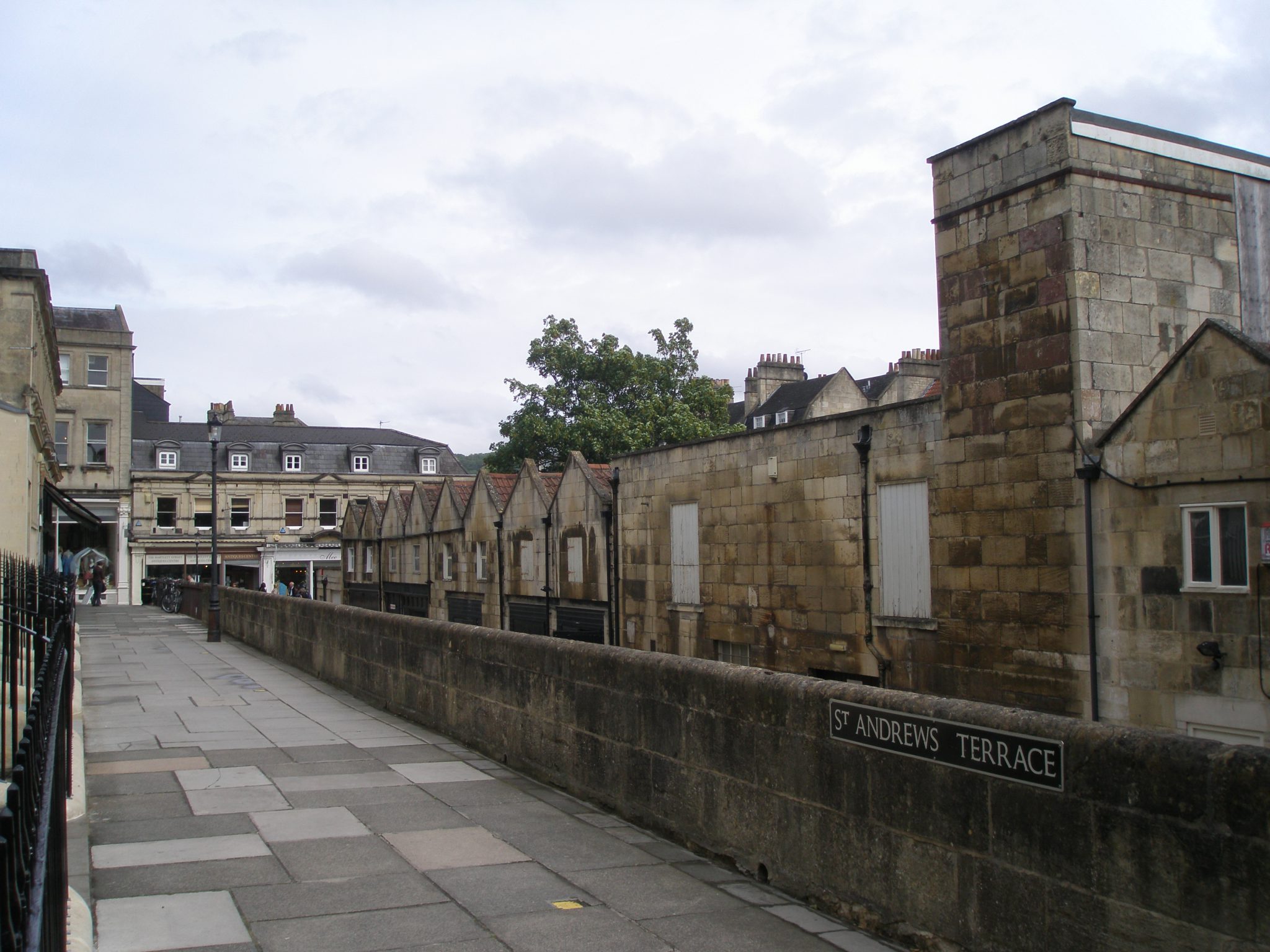 Saint Andrew's Terrace, overlooking Stable Lane