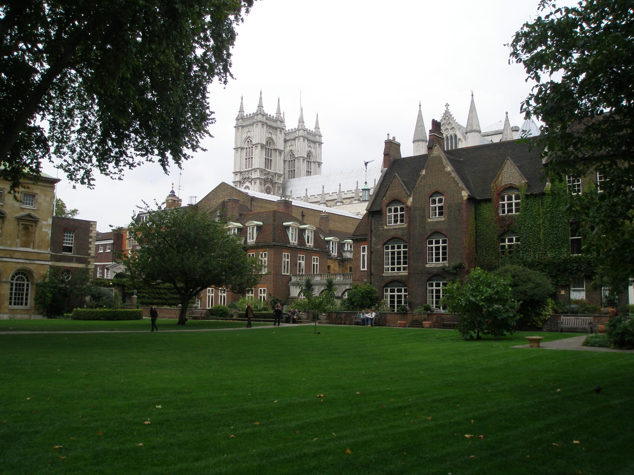 Westminster Abbey's College Garden, which is still used to grow medicinal herbs