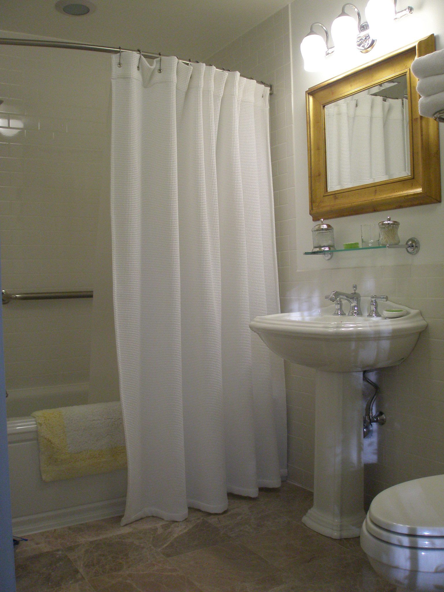 My bathroom at The Millbrook Inn