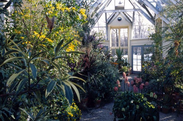 The Conservatory, in Wintertime. Image courtesy of Stonecrop Gardens.