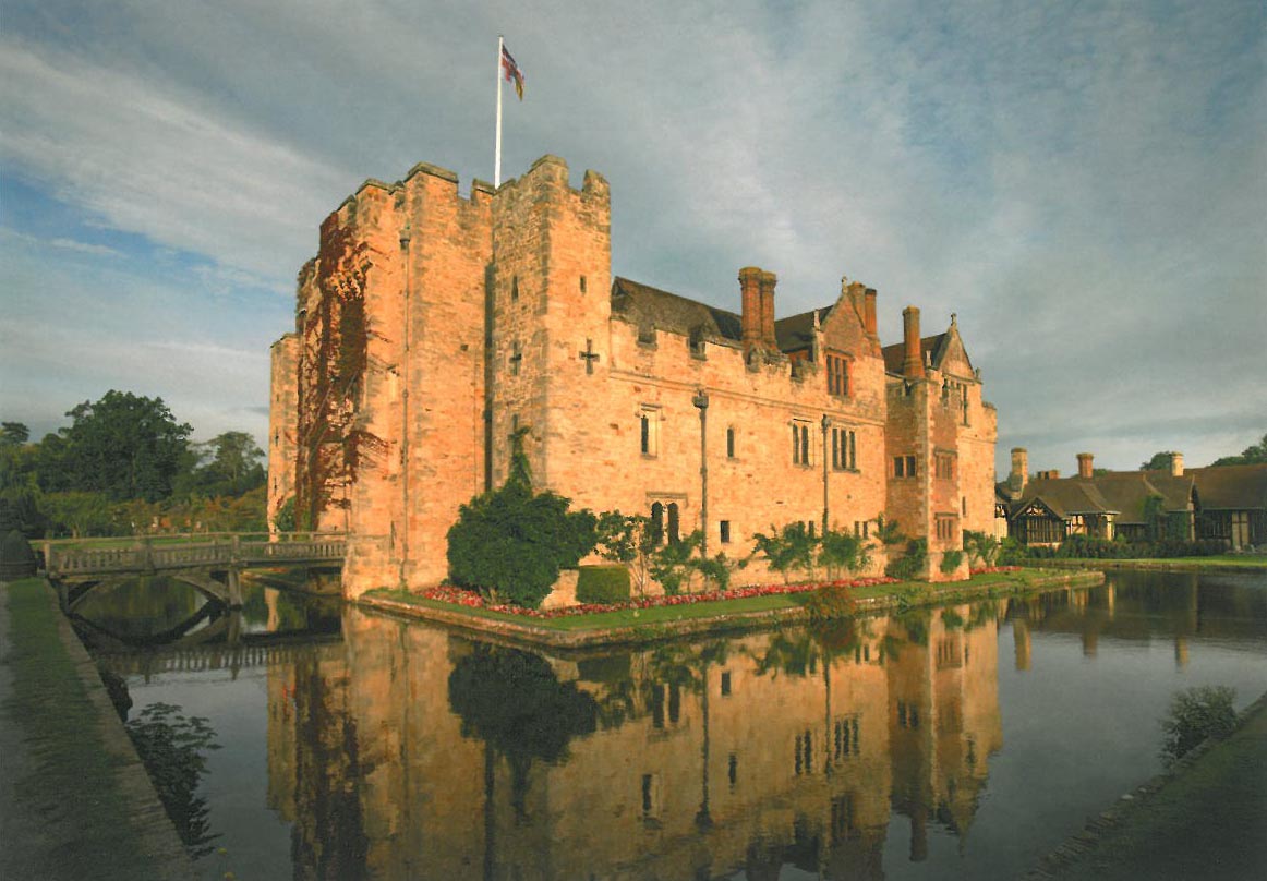 Hever Castle (built in 1462): the birthplace of the unfortunate Anne Boleyn. Image courtesy of Hever Castle.