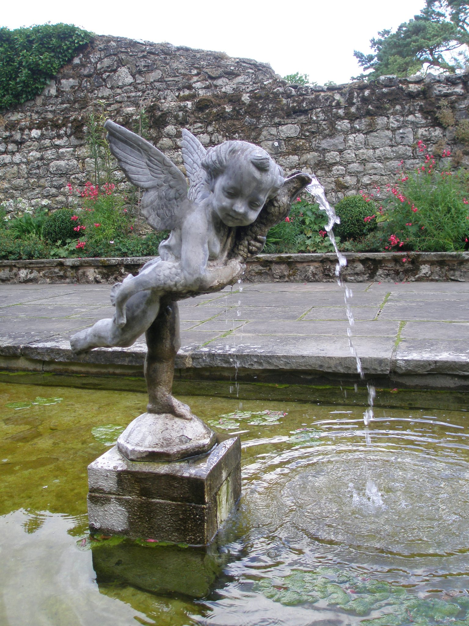 Fountain in the Walled, Pool Garden