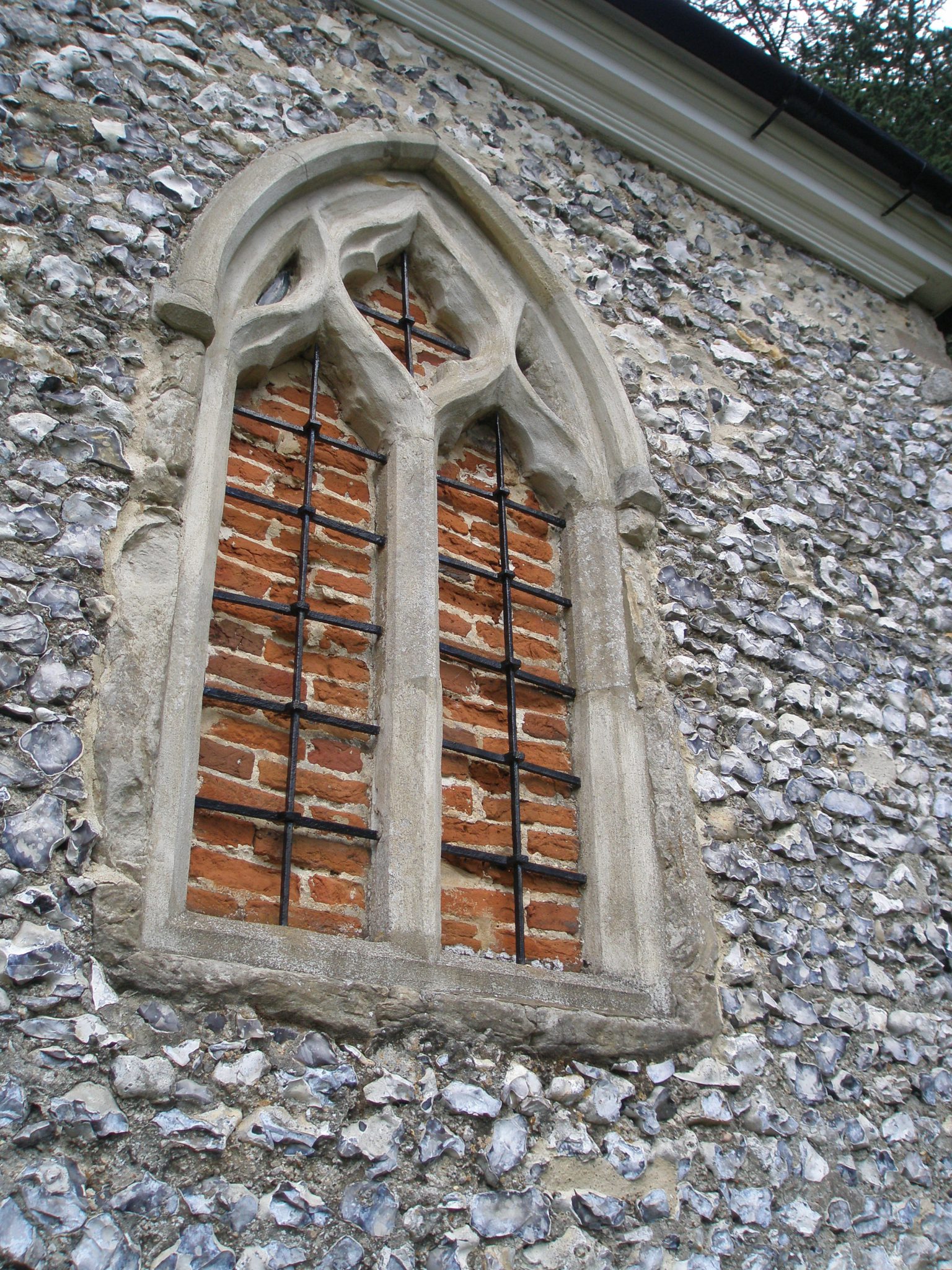 Wall detail of The Chapel/The Church of St. Botolph.