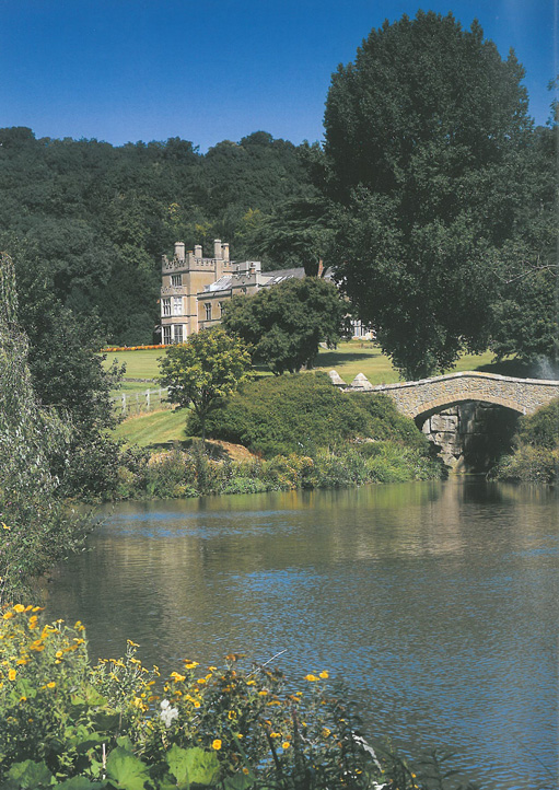 View of the House, from the Lower Lake. A more serene setting I cannot imagine. Image courtesy of Titsey Place & Gardens.