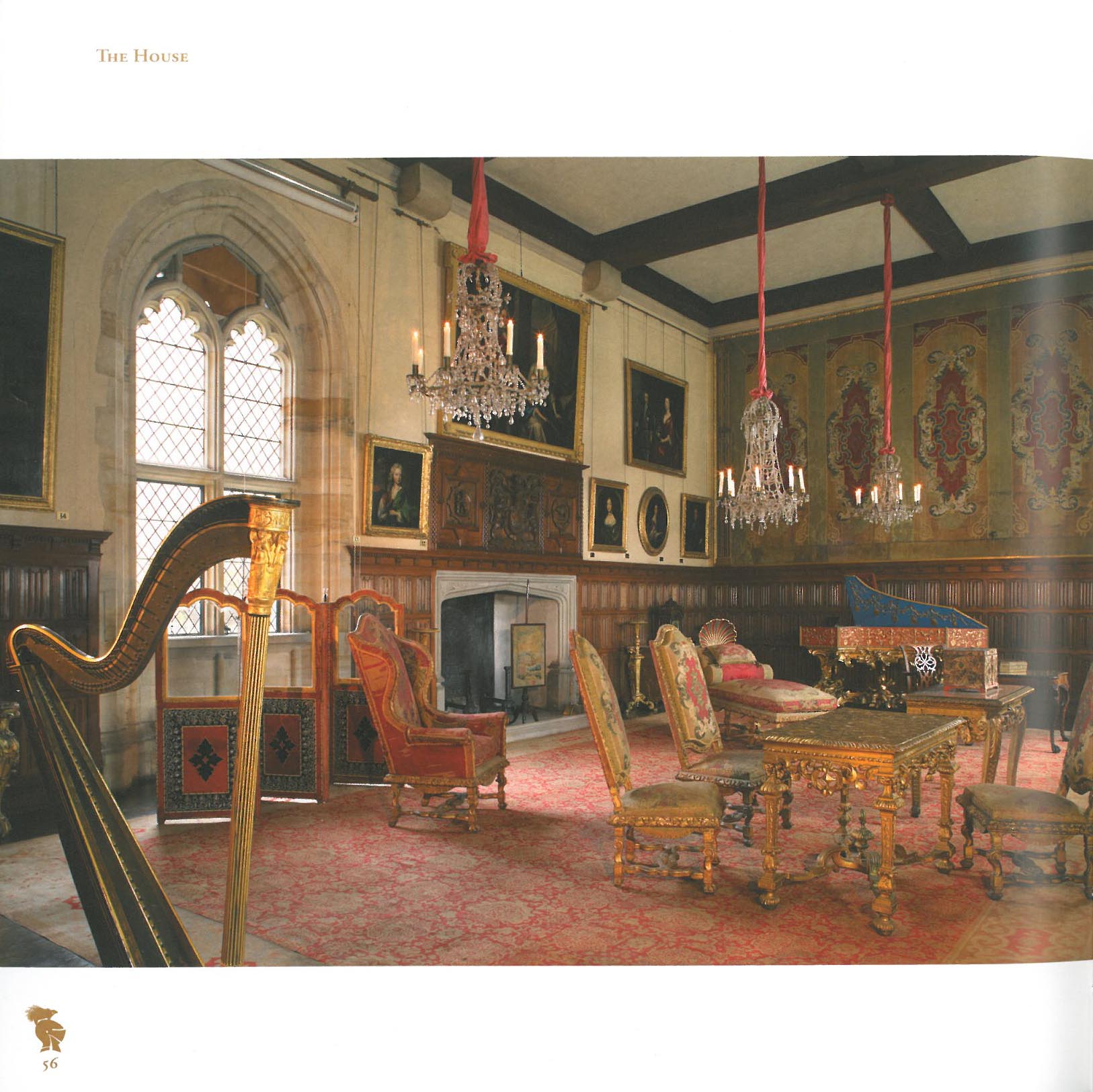 The Queen Elizabeth Room. Image courtesy of Penshurst Place.