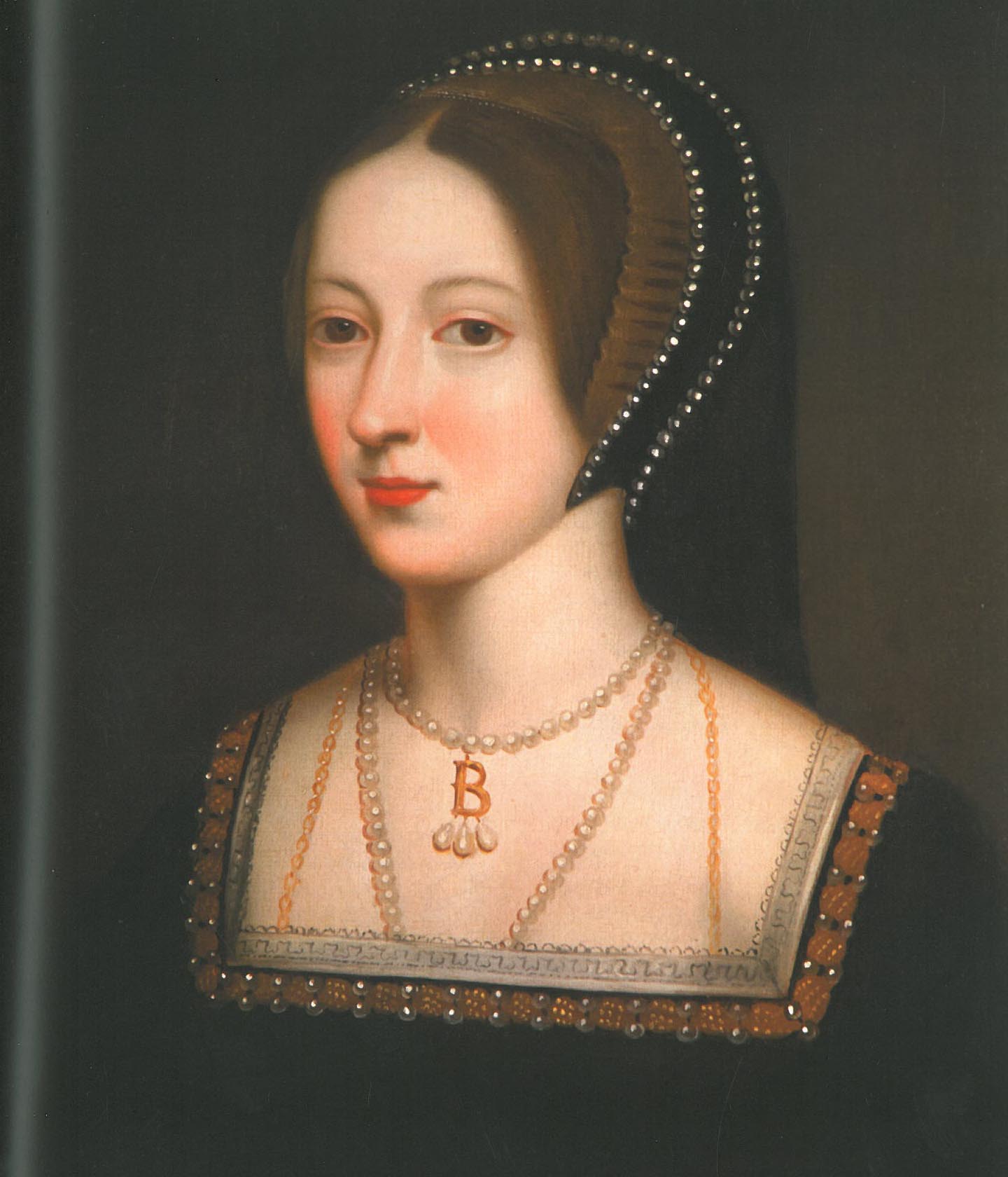 Anne Boleyn, before Henry VIII's false charges (I mean, really: incest?? witchcraft???...Anne was too smart to have indulged in either!) deprived her of her head. Image courtesy of Hever Castle.
