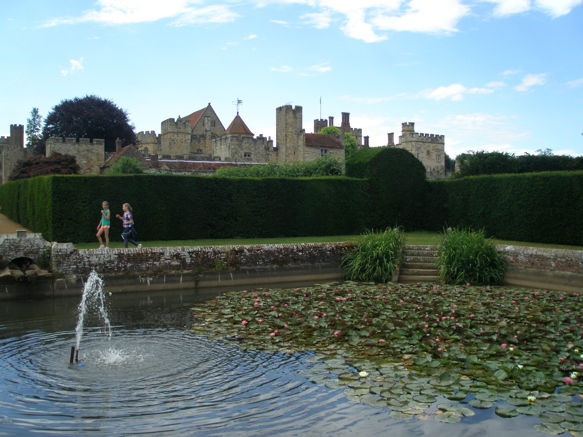 Diana's Bath, which was formed from an Elizabethan Stew Pond. These Tudor pools were stocked with fish, and provided handy, fresh food for the kitchens of great houses.