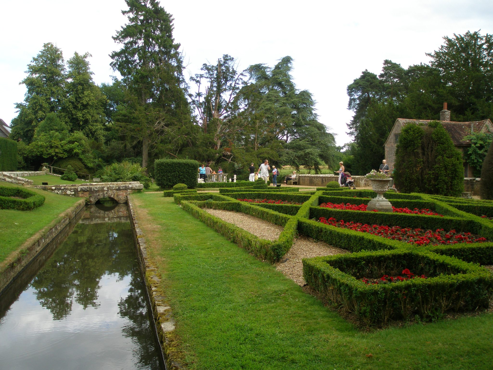 Another view of the Knot Garden