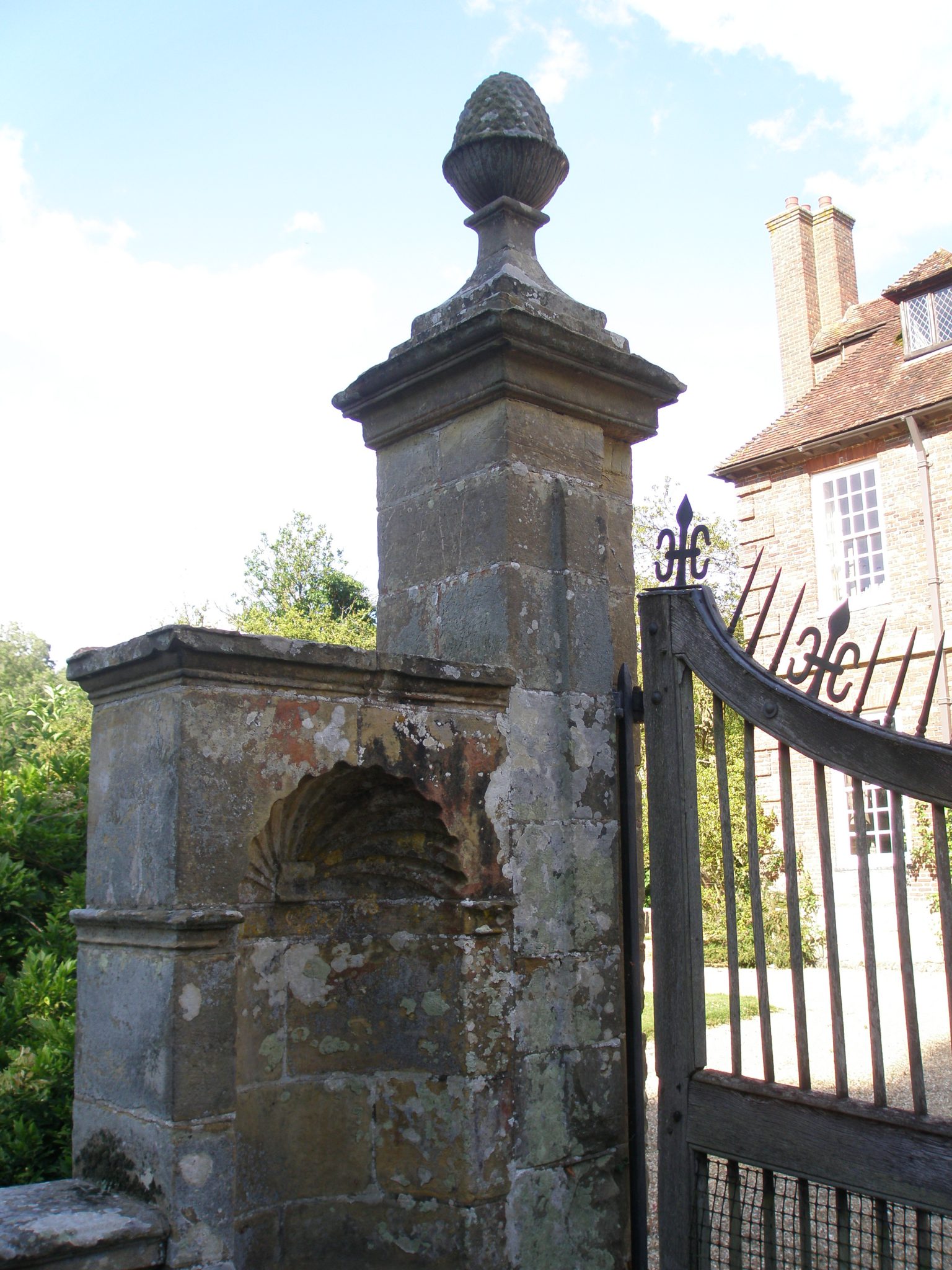 Front Gate Post