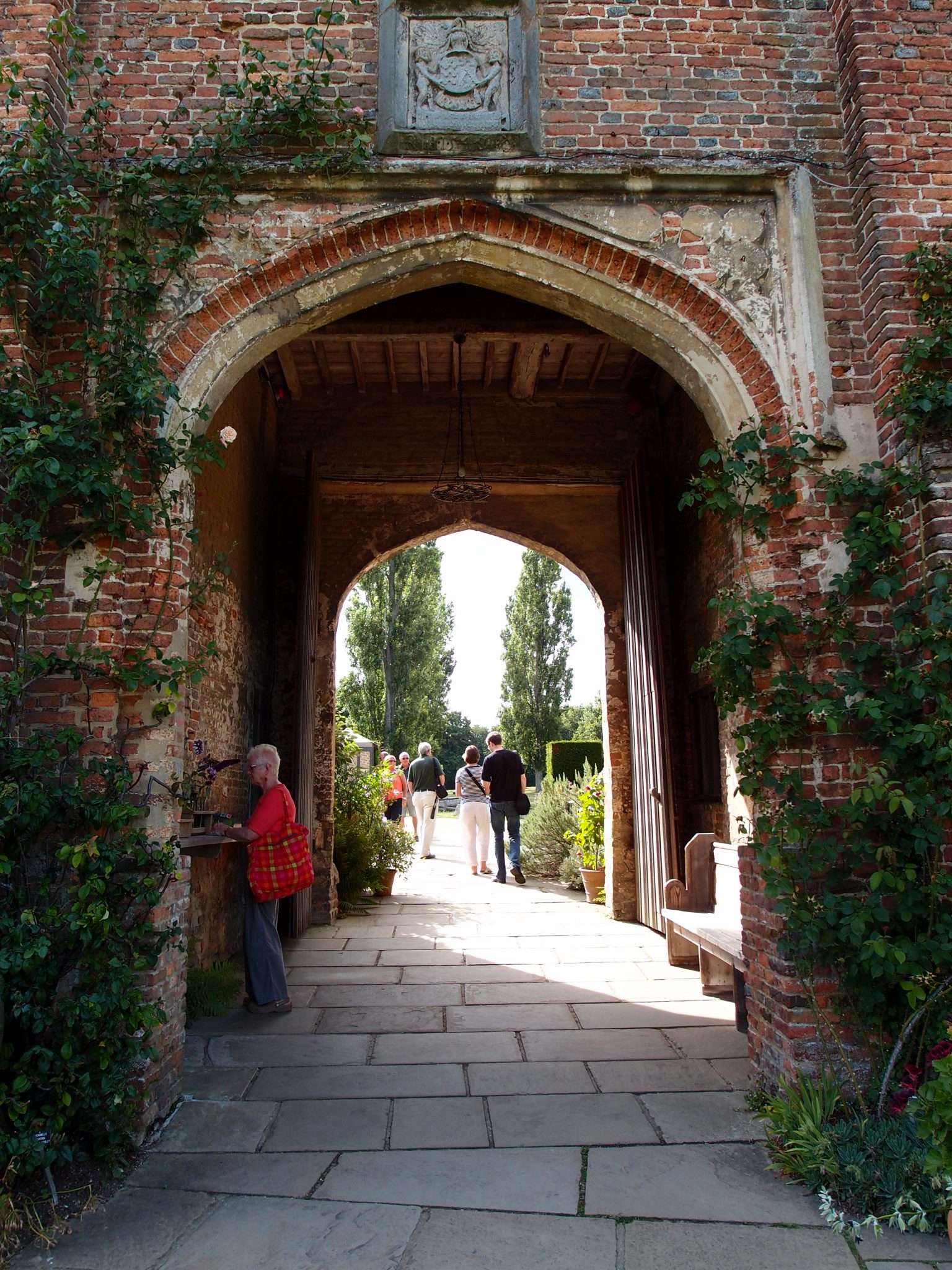 Amanda and I had completed our Sissinghurst visit, and we exited through the Main House's Archway.