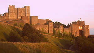 Dover Castle, founded in the 12th century by Henry II, is the largest castle in England.