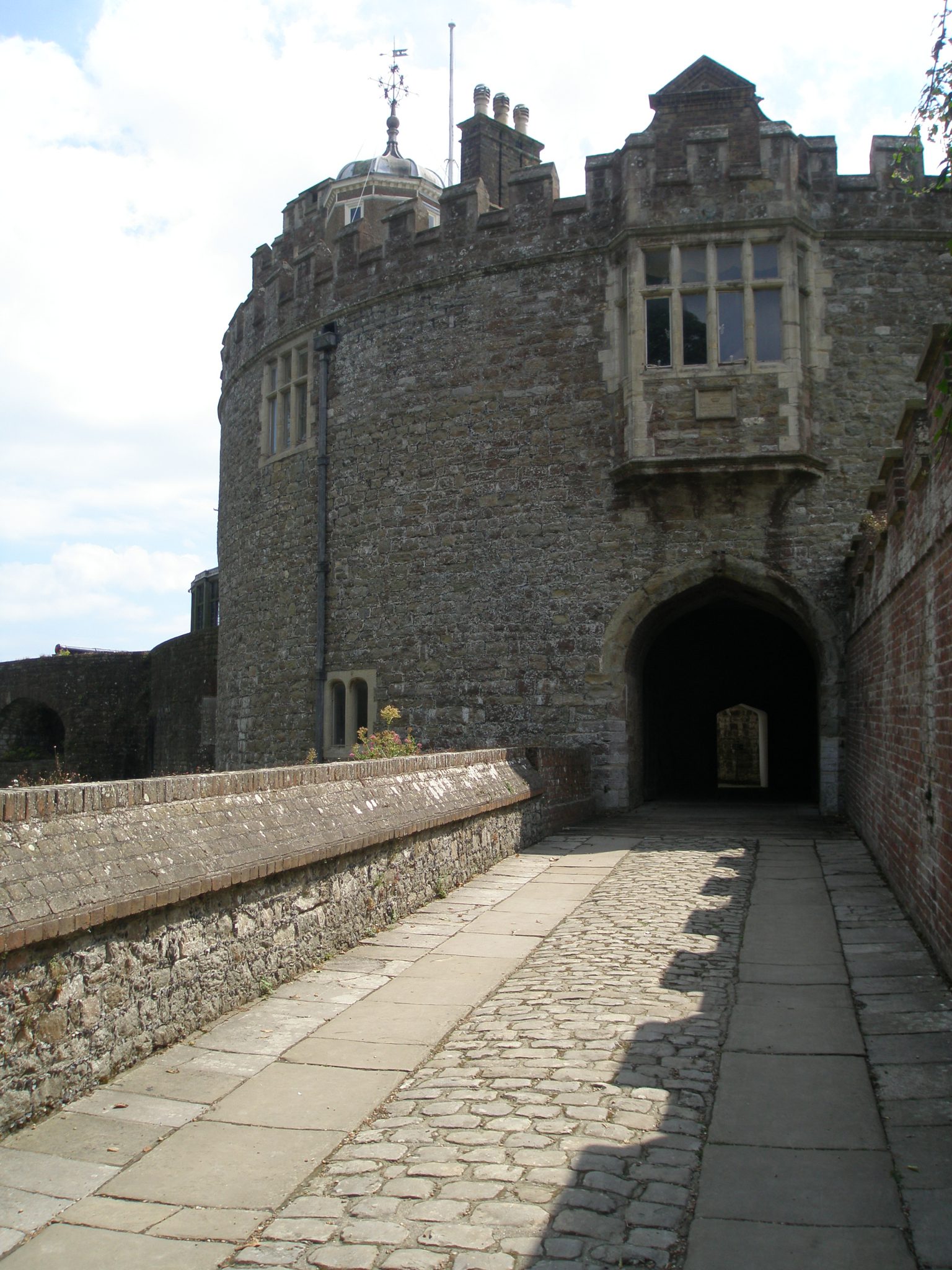 We crossed the Entry Bridge, and headed toward the Gatehouse.