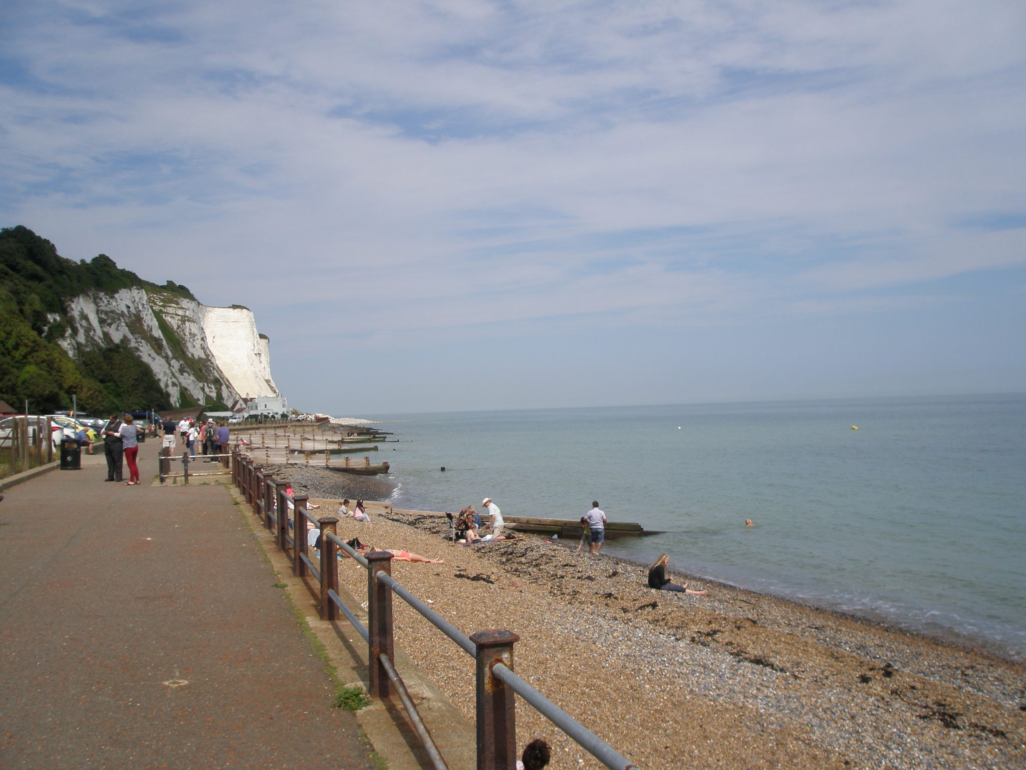 We then walked in the opposite direction, along the shingle beach.