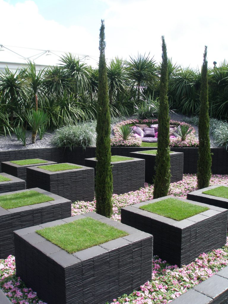 At the Chelsea Flower Show in May 2009