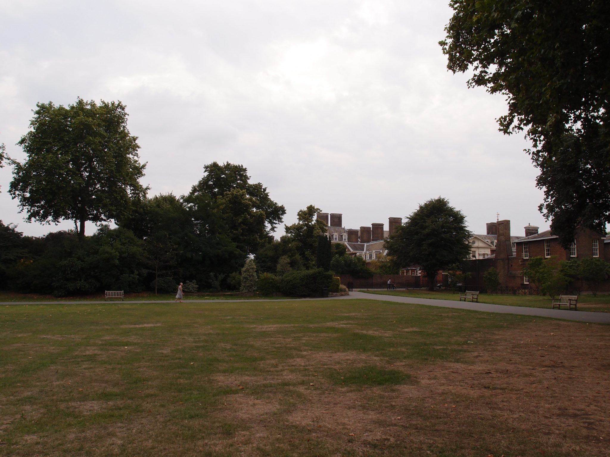 Another Reality Check! Peering back in time: during my August 23, 2013 visit to the grounds at the Royal Hospital. This is the exact site upon which the 2014 M&G Show Garden would be built, 8 months later.
