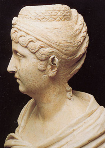 Faustina Major. Sculpted 138--161AD. Image courtesy of the Capitoline Museum.