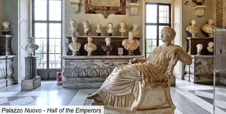 The Hall of Emperors. Image courtesy of the Capitoline Museum.