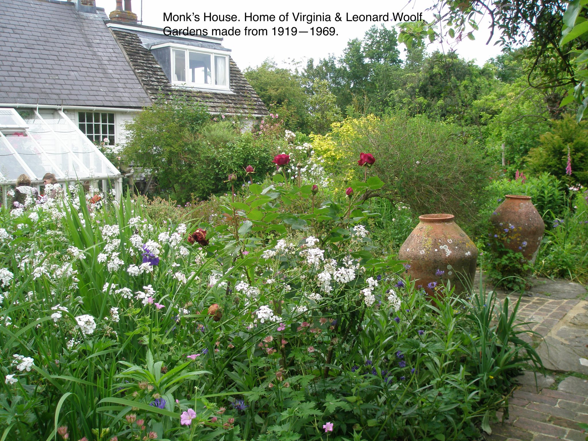 Monk's House--Rear Garden