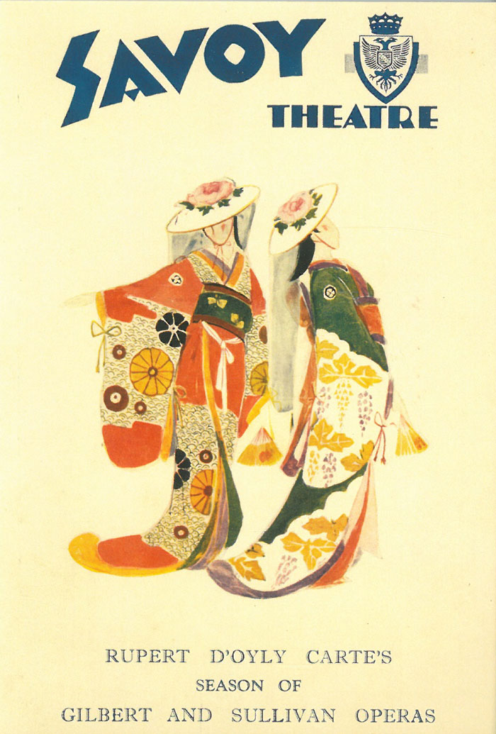 Savoy Theatre Poster. Image courtesy of the National Trust.